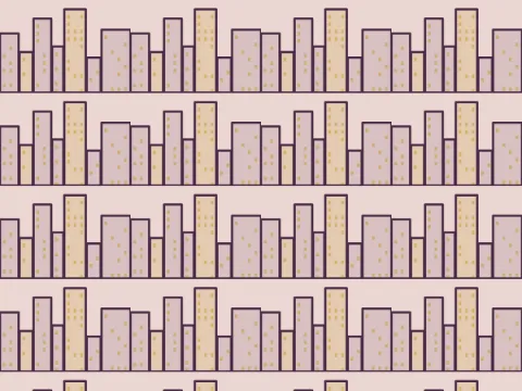 Skyline pattern, Built Environment collection