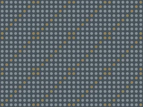 Ben-Day dots pattern, Contemporary collection
