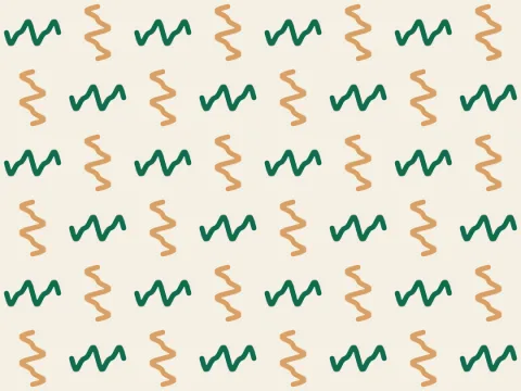 Squiggle grid pattern, Contemporary collection