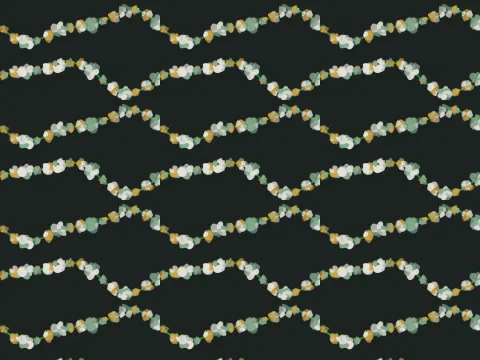 Garland pattern, Flowers collection