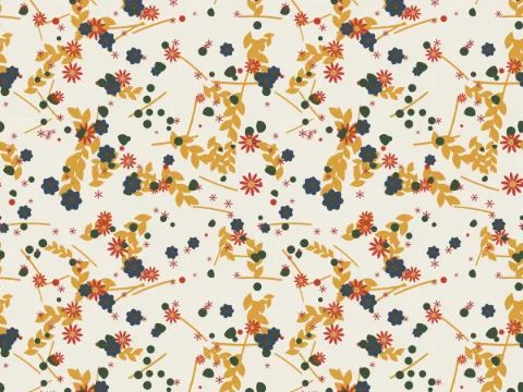 Meadow dense pattern, Garden collection