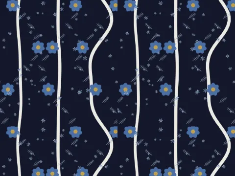Vine pattern, Garden collection