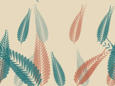 Fern grove pattern, Grove collection