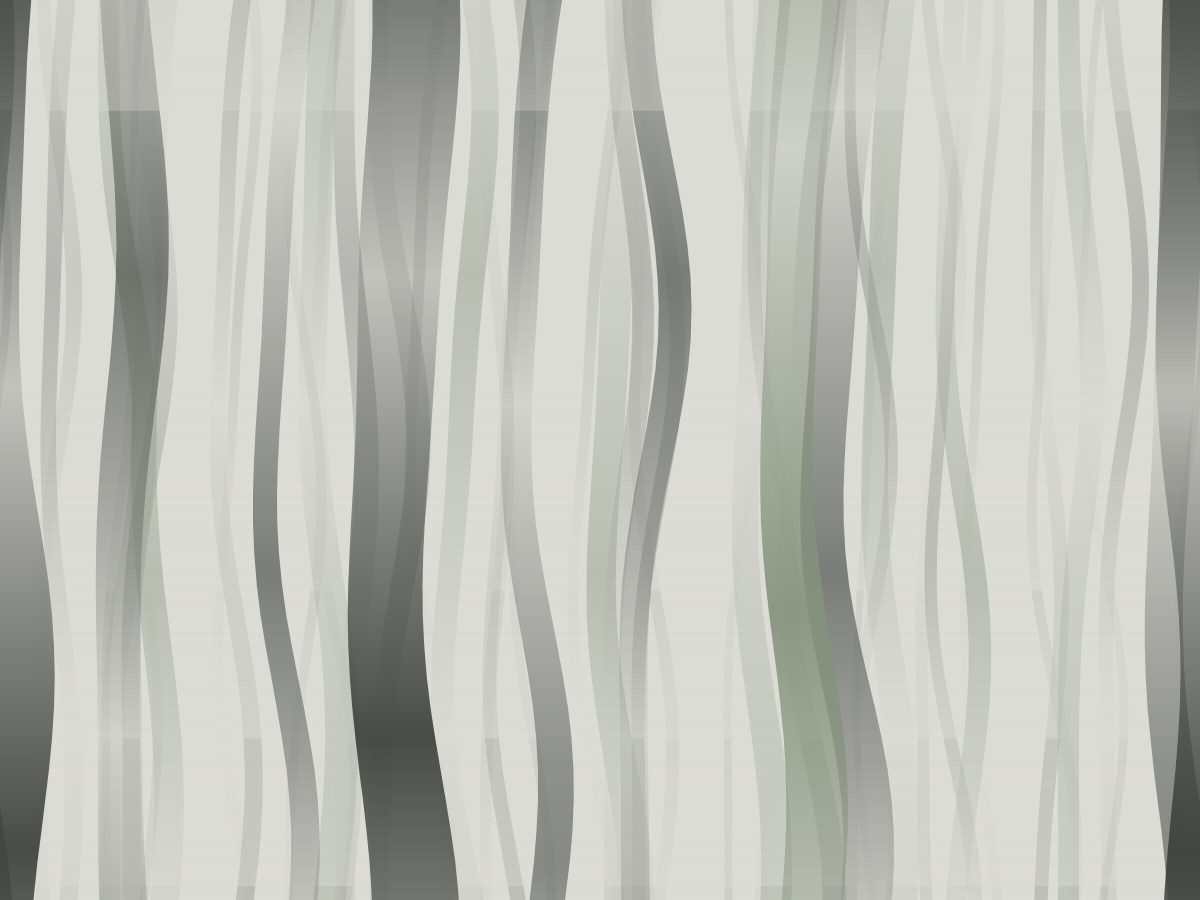 Mist forest, Grove collection, seamless repeat pattern shown in Charcoal felt