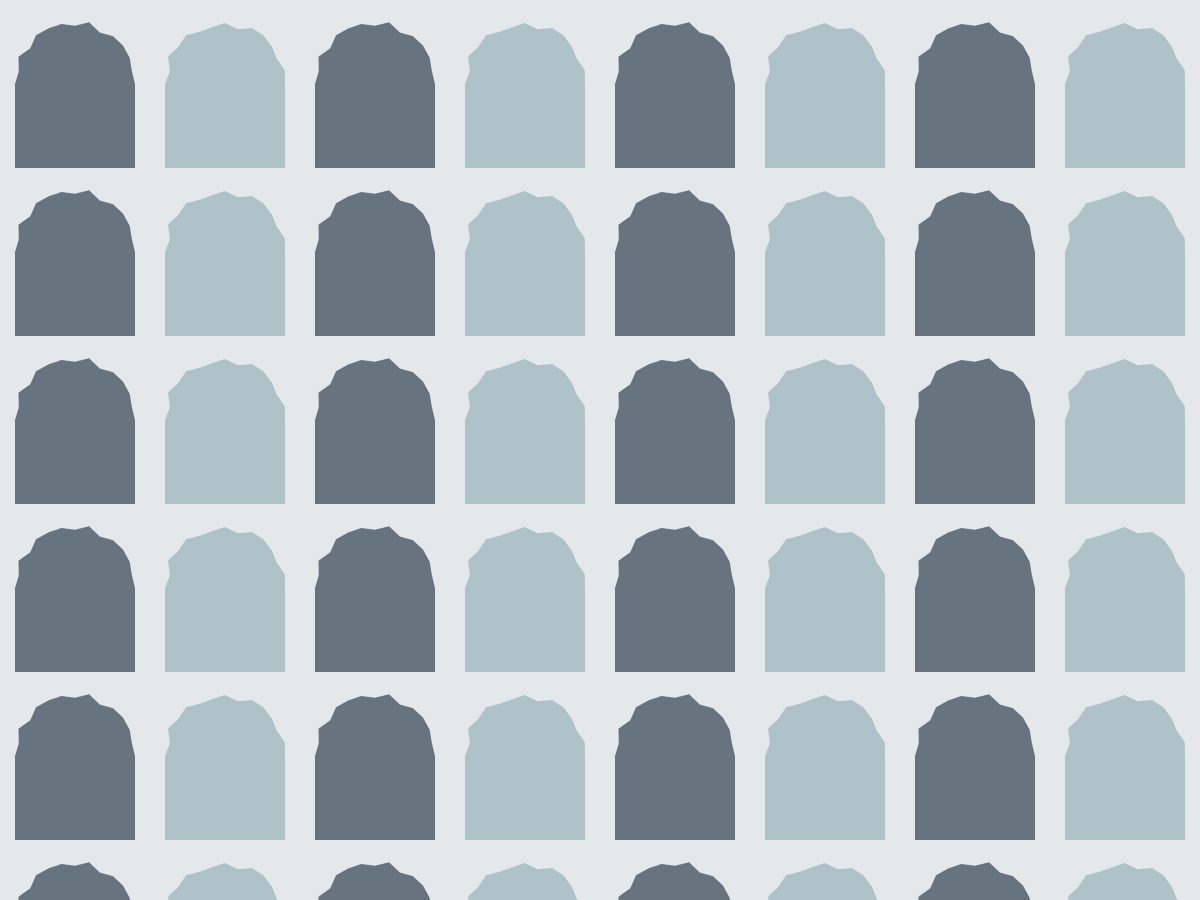 Arch, Hand Block collection, seamless repeat pattern shown in Slate water
