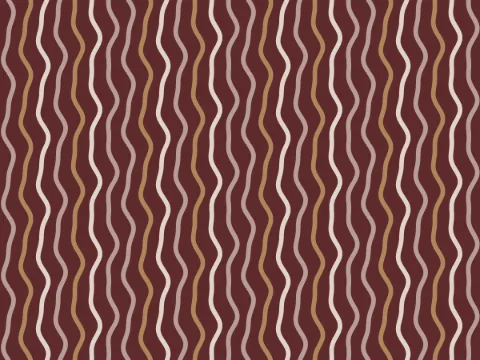 Wavy stripe pattern, Hand Block collection