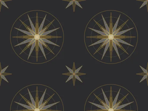 Compass pattern, Large Format collection