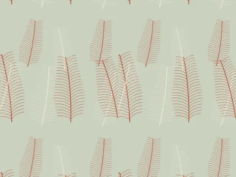 Fern panel pattern, Large Format collection