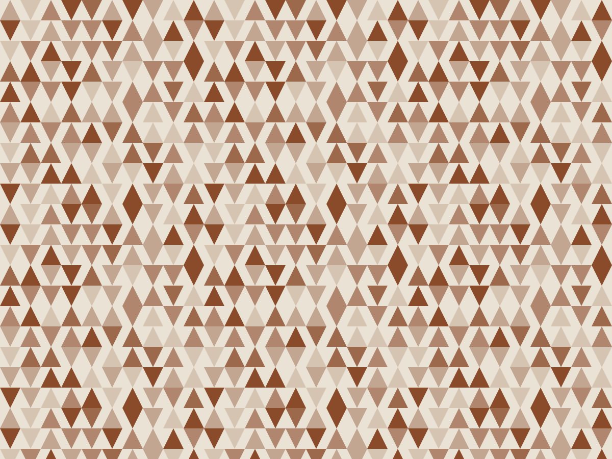 Mosaic, Mirror collection, seamless repeat pattern shown in Oxide on oak