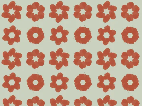 Sixfold pattern, Mirror collection