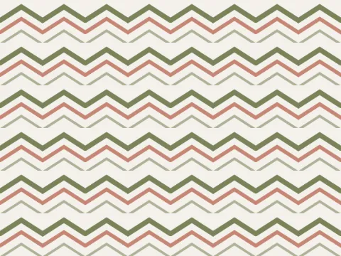Stepped chevron pattern, Modern collection