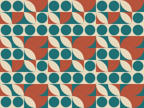 Crescent pattern, Modular collection