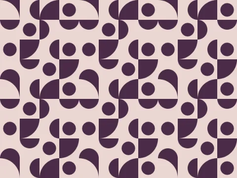 Pie pattern, Modular collection
