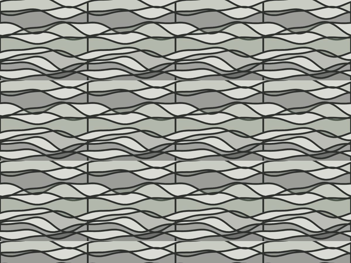 Membrane fold, Nature's Form collection, seamless repeat pattern shown in Charcoal felt