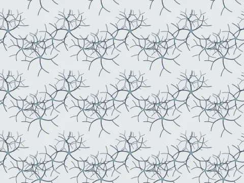 Mycelium pattern, Nature's Form collection