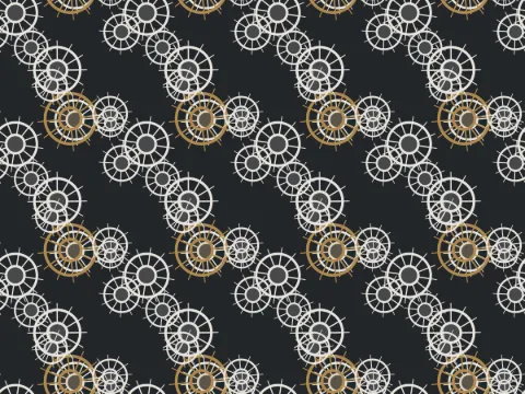 Radiolarian pattern, Nature's Form collection