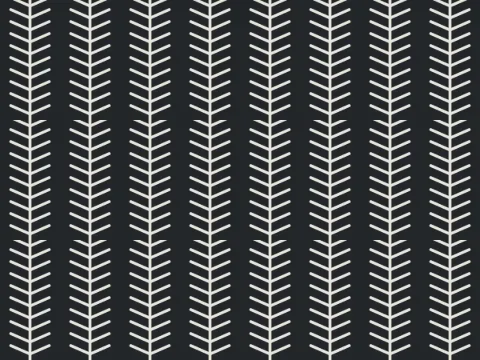 Fern frond pattern, Nature's Geometry collection