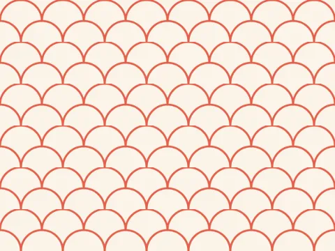 Fish scale pattern, Nature's Geometry collection