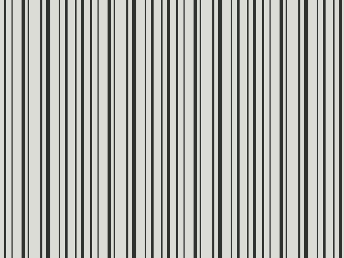 Reed grass, Nature's Geometry collection, seamless repeat pattern shown in Charcoal felt