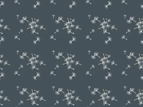 Dandelion drift pattern, Nature's Hand collection