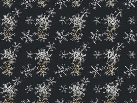 Frost bloom pattern, Nature's Hand collection
