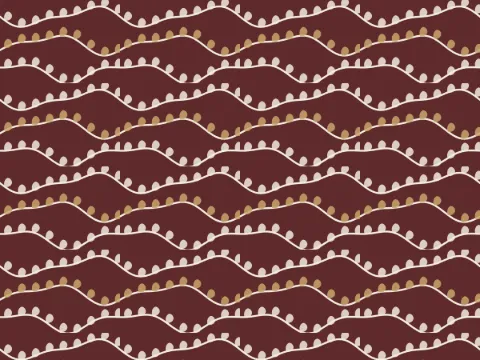 Vine trail pattern, Nature's Hand collection