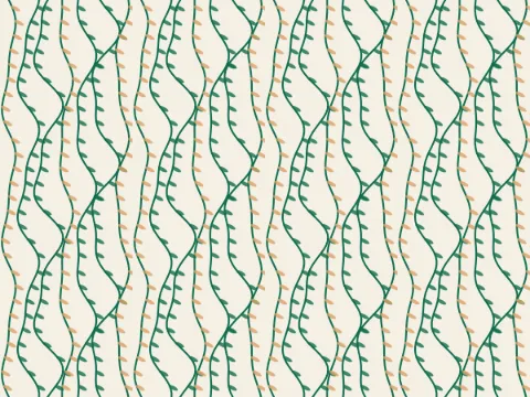 Willow drift pattern, Nature's Hand collection