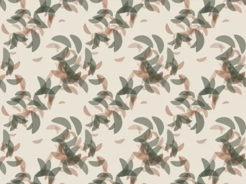 Charged dab pattern, Painterly collection