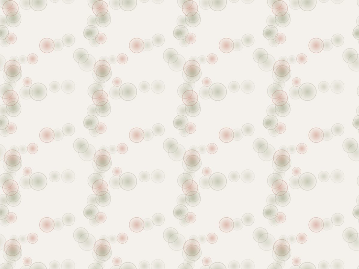 Rain spot, Painterly collection, seamless repeat pattern shown in Olive and terracotta