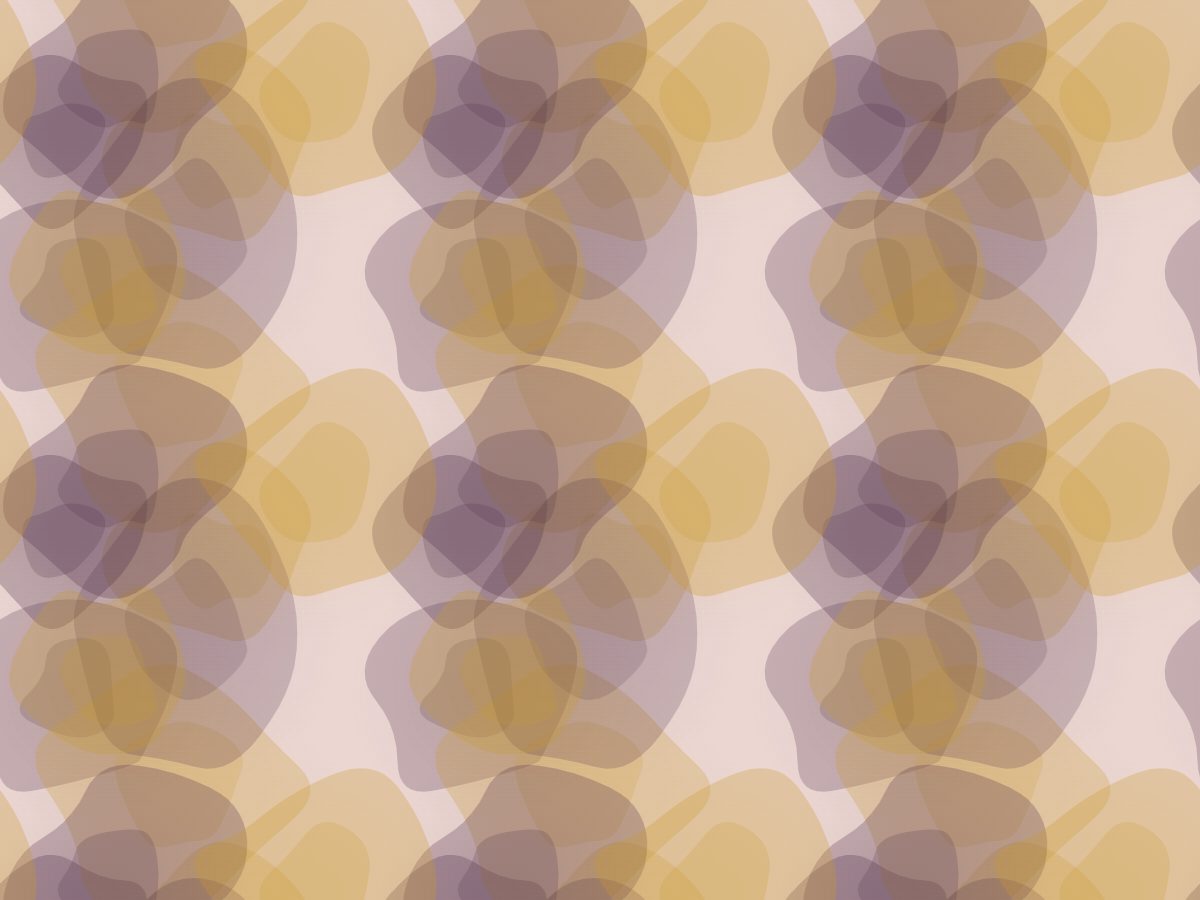 Stain, Painterly collection, seamless repeat pattern shown in Aubergine on blush