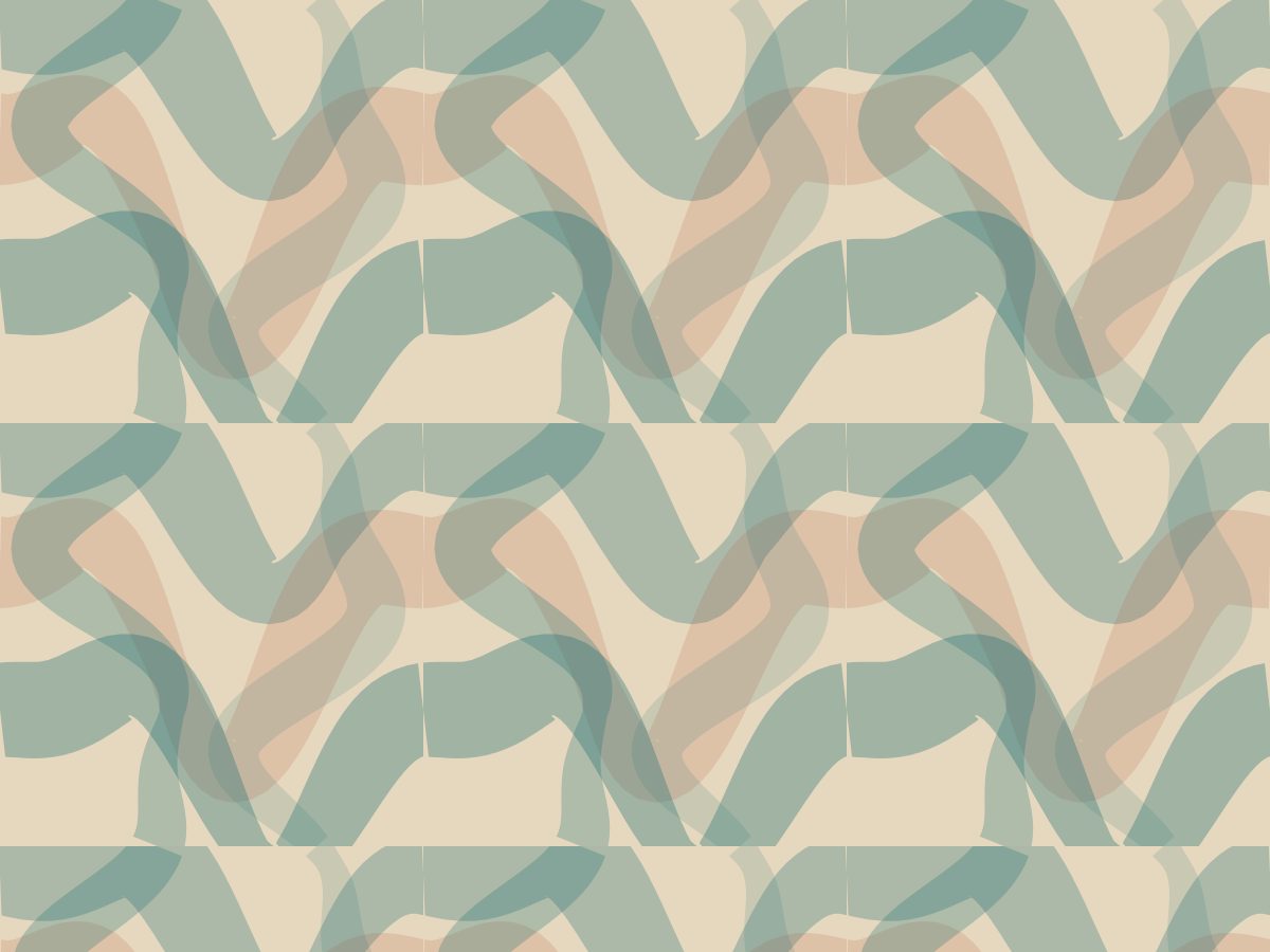 Sweep, Painterly collection, seamless repeat pattern shown in Teal on sand
