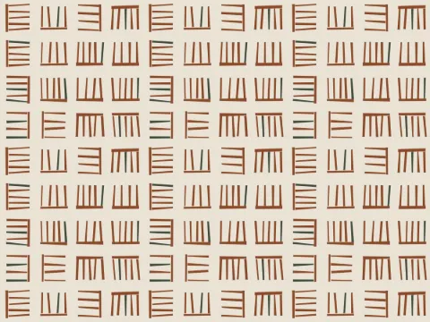 Comb pattern, Tribal collection
