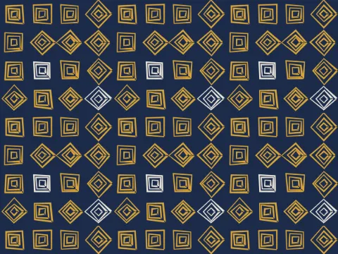 Cut square pattern, Tribal collection