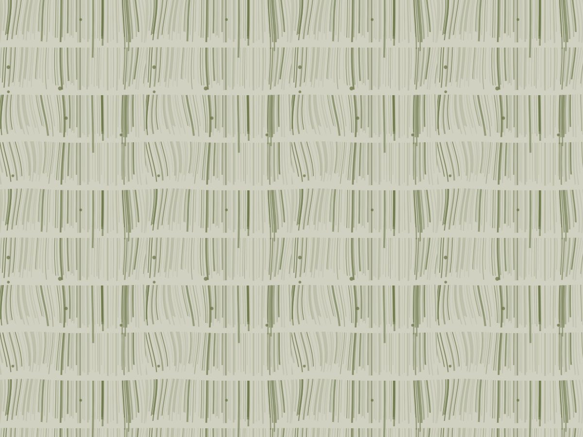 Barnboard, Woodgrains collection, seamless repeat pattern shown in Olive and terracotta