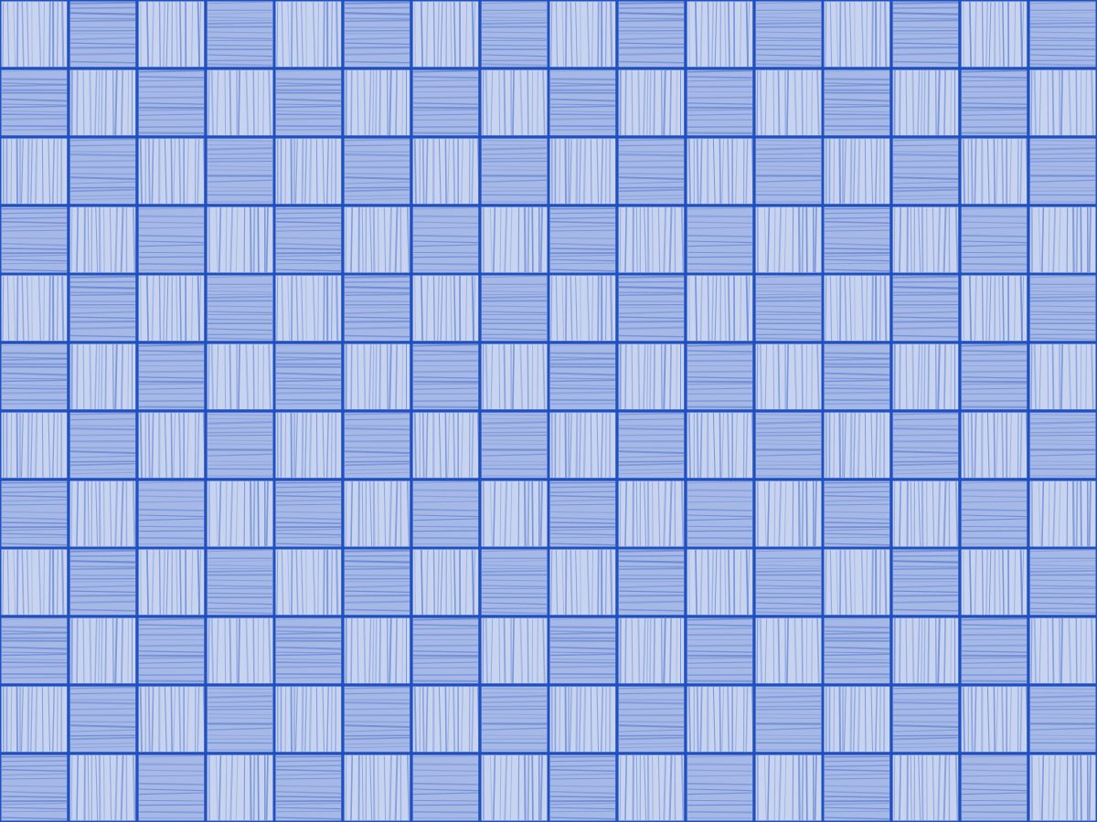 Parquet, Woodgrains collection, seamless repeat pattern shown in Cobalt on white